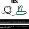 HOKABLE Bird Harness Soft Satin Anti Bite Training Leash-4