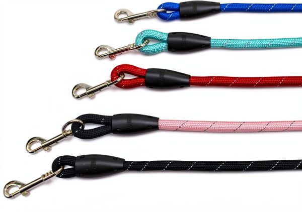 Gorilla Grip Dog Leash Nylon Reflective Waste Bag Dispenser-7