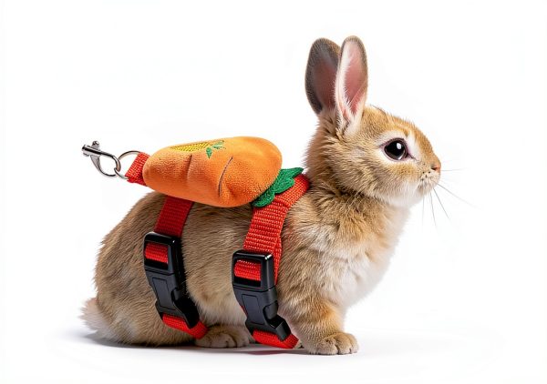 ZYU5 Rabbit Harness Soft Material Cute Design Small Pets-3