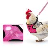Adhafera Chicken Harness Adjustable Breathable Pet Walking-3
