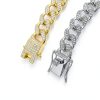 DKJEkdje Pet Chain Collar Cuban Link Rhinestone Design-2