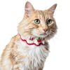 Aoeeki Handmade Cat Collar Breakaway Design Strawberry Style-4