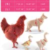 Adhafera Chicken Harness Adjustable Breathable Pet Walking-4
