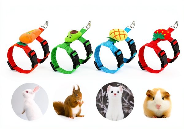 ZYU5 Rabbit Harness Soft Material Cute Design Small Pets-4