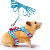 SATINIOR Small Pet Harness Soft Breathable Leash Control-4