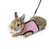 Niteangel Rabbit Harness Adjustable Mesh Leash for Rabbits-4