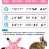 YOUALSO Rabbit Harness Soft Mesh Cute Carrot Design-2