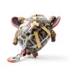 LIHang Turtle Harness Skateboard Pet Adventure Toy Yellow-4