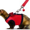 Rypet Small Animal Harness Breathable Mesh Pet Walking-0