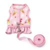 YOUALSO Rabbit Harness Soft Mesh Cute Carrot Design-5