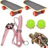 Lihang Turtle Harness Skateboard Pet Adventure Toy Yellow-0