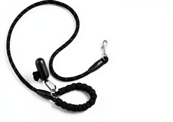 Gorilla Grip Dog Leash Nylon Reflective Waste Bag Dispenser-1