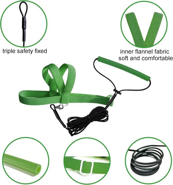 VANTRONIK Bird Harness Leash for Small Parrots Outdoor-1