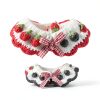 Aoeeki Handmade Cat Collar Breakaway Design Strawberry Style-2