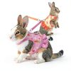YOUALSO Rabbit Harness Soft Mesh Cute Carrot Design-1