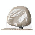 Dental Disposable Headrest Cover SafeDent 11.25x10 Plastic 250/Box-0