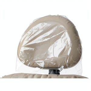 Dental Disposable Headrest Cover SafeDent 11.25x10 Plastic 250/Box-0