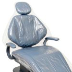 HSB Dental Chair Sleeve Covers Full Poly 48"W x 56"L Clear 150/Pk-0