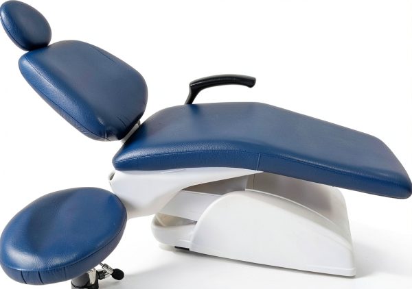Dental Chair Cover 4pcs Set by tinsay Blue Elastic Headrest Sleeve-0