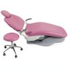 Dental Chair Covers Leather Waterproof PU Leather 4Pcs Set Pink-0