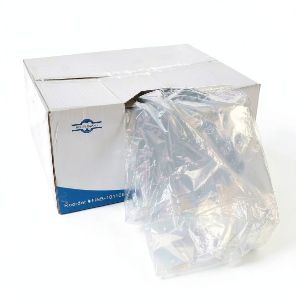HSB Dental Chair Sleeve Covers Full Poly 48"W x 56"L Clear 150/Pk-2