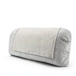 Non Slip Faux Leather Headrest Protector molasofa 17x27in Beige Cover-0