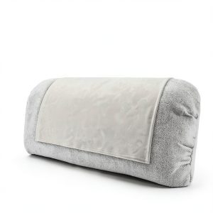 Non Slip Faux Leather Headrest Protector molasofa 17x27in Beige Cover-0