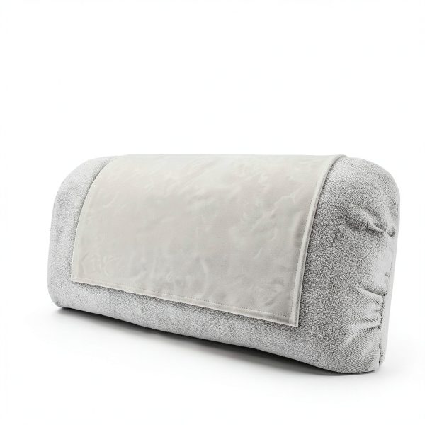 Non Slip Faux Leather Headrest Protector molasofa 17x27in Beige Cover-0