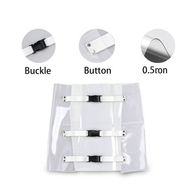Dental Chair Foot Covers HARMONYDENT Transparent Non Slip Cushion-5
