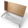 HSB Full Chair Sleeve Covers 33W x 54L Clear 200pcs House Dentistry-1