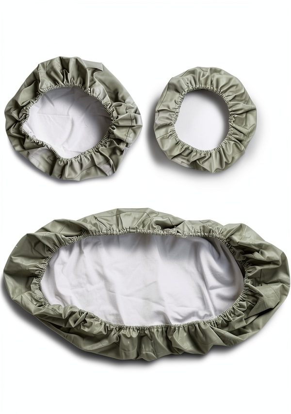 Gray Protective Dental Chair Cover Set by BIUYYY Waterproof Elastic-4