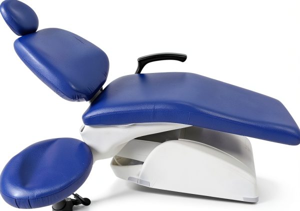 Dental Chair Cover 4pcs Set by tinsay Blue Elastic Headrest Sleeve-2