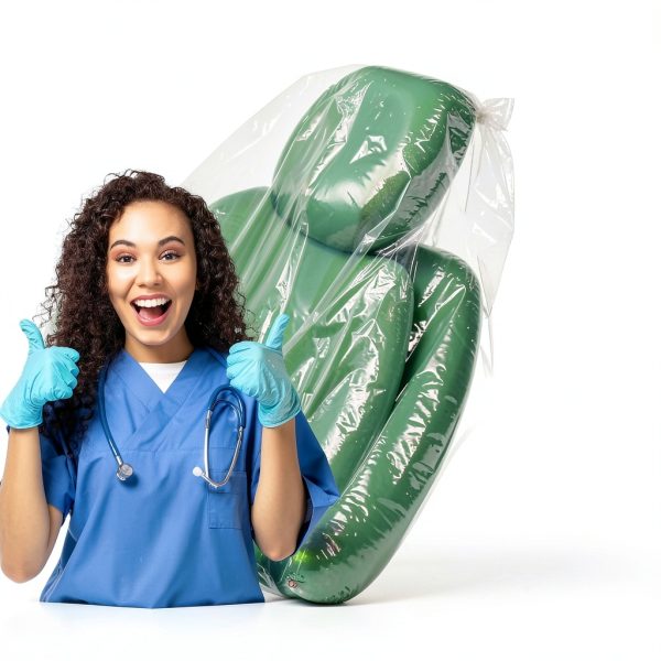 Dental Chair Covers 125pcs Full/Half by Vastmed Waterproof Sleeve-5