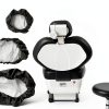 Protective Dental Chair Covers 4 Piece Set KH866 PU Leather Waterproof-2