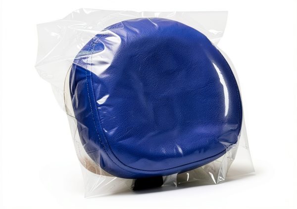 Disposable Dental Headrest Covers Clear Nylon 11x9.5 250 Count-1